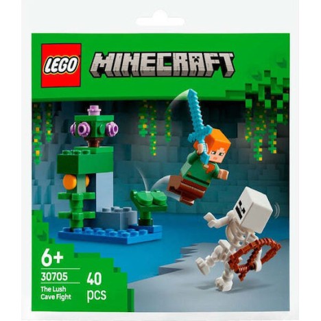 Lego Minecraft The Lush Cave Fight για 6+ Ετών 40τμχ
