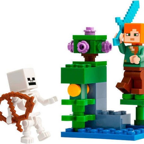 Lego Minecraft The Lush Cave Fight για 6+ Ετών 40τμχ