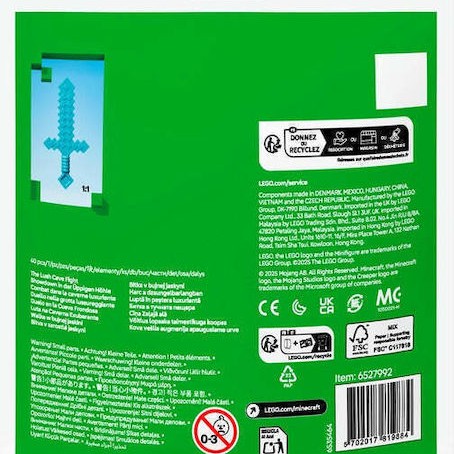 Lego Minecraft The Lush Cave Fight για 6+ Ετών 40τμχ