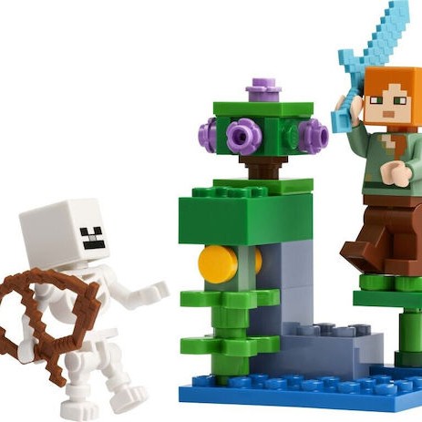 Lego Minecraft The Lush Cave Fight για 6+ Ετών 40τμχ