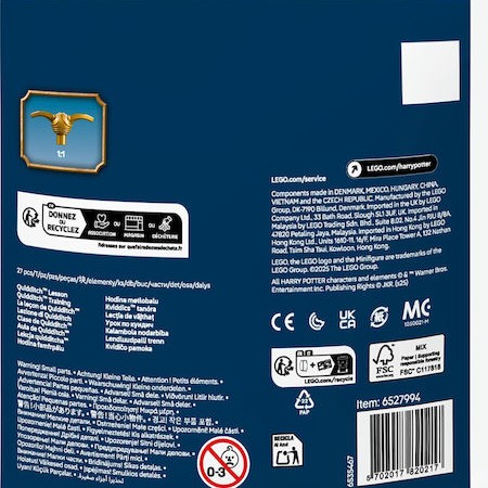 Lego Harry Potter Quidditch Lesson για 6+ Ετών 27τμχ