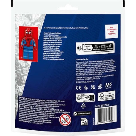 Lego Marvel Venom's Museum Robbery για 6+ Ετών 36τμχ