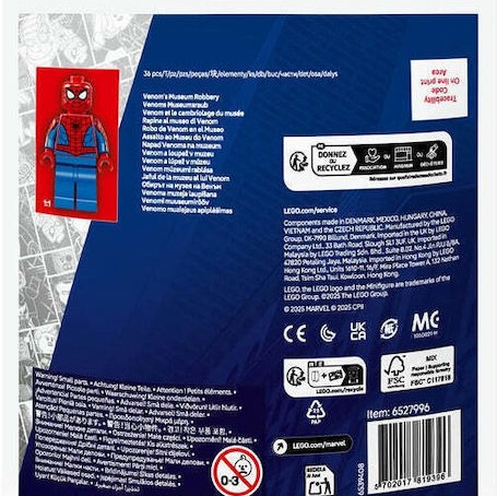 Lego Marvel Venom's Museum Robbery για 6+ Ετών 36τμχ