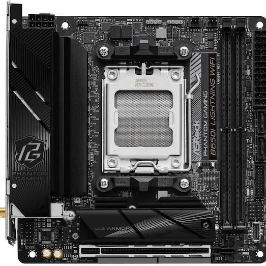 ASRock B650I Lightning WiFi Motherboard Mini ITX με AMD AM5 Socket 90-MXBMP0-A0UAYZ