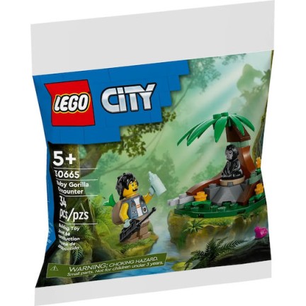 Lego City Baby Gorilla Encounter για 5+ Ετών 34τμχ