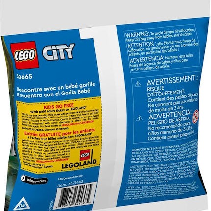 Lego City Baby Gorilla Encounter για 5+ Ετών 34τμχ