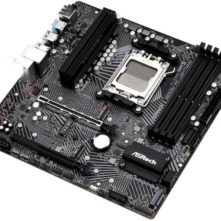 ASRock B650M PG Lightning Motherboard Micro ATX με AMD AM5 Socket 90-MXBMV0-A0UAYZ