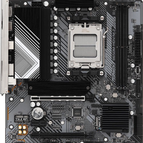 ASRock B650M-HDV/M.2 Motherboard Micro ATX με AMD AM5 Socket 90-MXBLA0-A0UAYZ