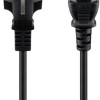 Goobay Schuko - IEC C13 Cable 5m Μαύρο 96037