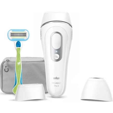 Braun Silk-expert Pro 3 Σετ Αποτρίχωσης IPL για Πρόσωπο, Σώμα & Μπικίνι PL3122