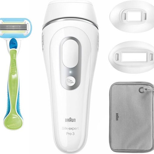 Braun Silk-expert Pro 3 Σετ Αποτρίχωσης IPL για Πρόσωπο, Σώμα & Μπικίνι PL3122