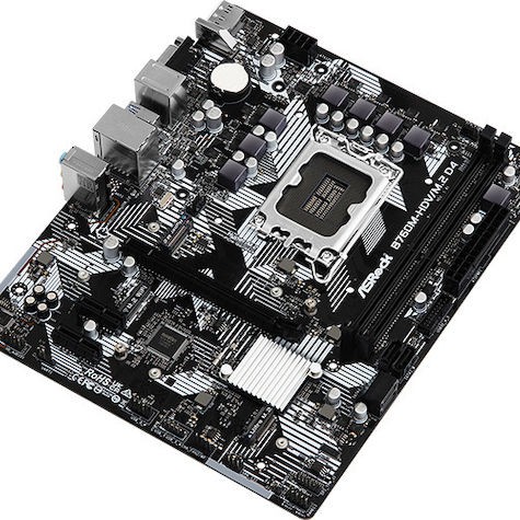 ASRock B760M-HDV/M.2 D4 Motherboard Micro ATX με Intel 1700 Socket 90-MXBL40-A0UAYZ