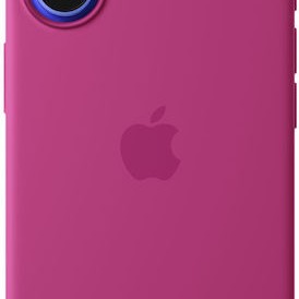 Apple Silicone Case with MagSafe Back Cover Σιλικόνης Φούξια (iPhone 16)