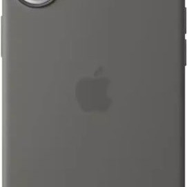 Apple Silicone Case with MagSafe Back Cover Σιλικόνης Stone Gray (iPhone 16 Plus)