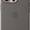 Apple Silicone Case with MagSafe Back Cover Σιλικόνης Stone Gray (iPhone 16 Pro)