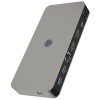 Icy Box IB-DK2880-C41 USB-C Docking Station με HDMI 4K PD Ethernet και σύνδεση 2 Οθονών Γκρι