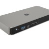Icy Box IB-DK2880-C41 USB-C Docking Station με HDMI 4K PD Ethernet και σύνδεση 2 Οθονών Γκρι