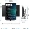 BenQ RD240Q IPS HDR Monitor 24.1