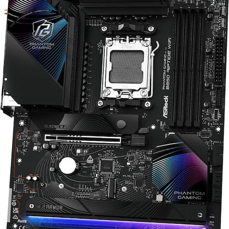 ASRock PHANTOM GAMING B850 Riptide WiFi Motherboard ATX με AMD AM5 Socket 90-MXBQT0-A0UAYZ