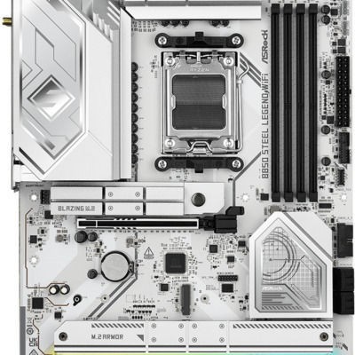 ASRock B850 Steel Legend WiFi Motherboard ATX με AMD AM5 Socket 90-MXBQS0-A0UAYZ