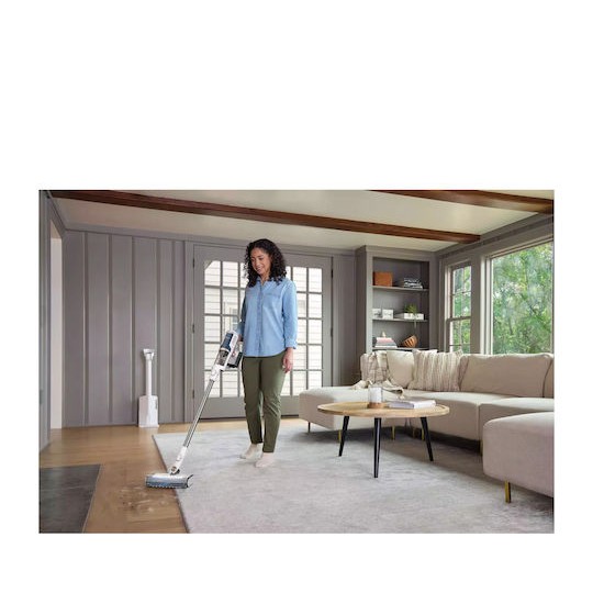 Shark Επαναφορτιζόμενη Σκούπα 2 σε 1 Stick & Χειρός Λευκή BU3521EU