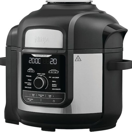 Ninja Foodi Πολυμάγειρας 1760W με Χωρητικότητα 7.5lt Ασημί