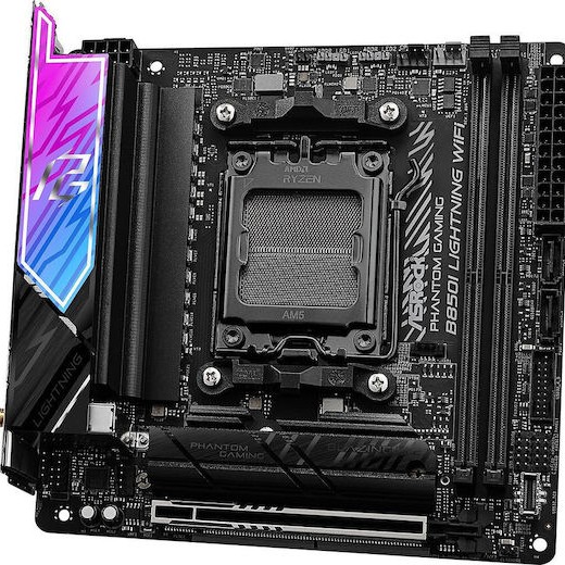 ASRock B850I Lightning WiFi Motherboard Mini ITX με AMD AM5 Socket