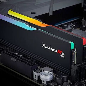 G.Skill Ripjaws M5 RGB XMP DDR5 32GB RAM με 2x16GB Modules και Ταχύτητα 6000 για Desktop