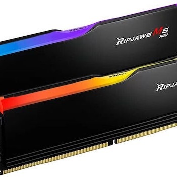 G.Skill Ripjaws M5 RGB XMP DDR5 32GB RAM με 2x16GB Modules και Ταχύτητα 6000 για Desktop