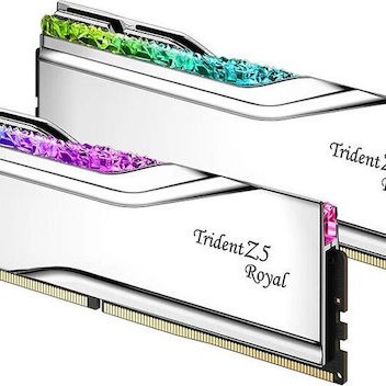 G.Skill Trident Z5 Royal XMP DDR5 32GB RAM με 2x16GB Modules και Ταχύτητα 6800 για Desktop