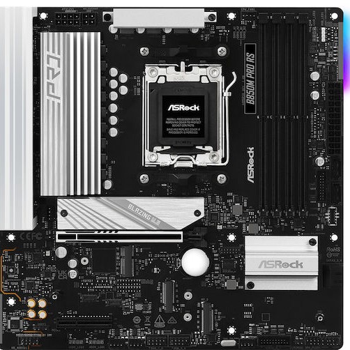 ASRock B850M Pro RS Motherboard Micro ATX με AMD AM5 Socket 90-MXBR6-A0UAYZ