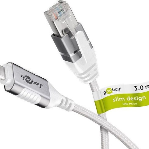 Goobay Καλώδιο RJ45 male - RJ45 male 3m (74388) 1τμχ