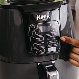 Ninja 4-Quart Air Fryer 3.8lt Ασημί