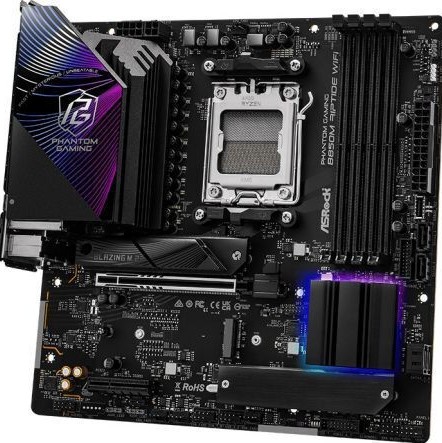ASRock B850M Riptide WiFi Motherboard Micro ATX με AMD AM5 Socket