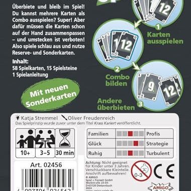 Επιτραπέζιο Παιχνίδι Combo Up για 3-5 Παίκτες 10+ Ετών (GER) Amigo