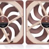 Noctua NF-A14x25 G2 PWM Sx2-PP Case Fan 140mm με Σύνδεση 4-Pin 2τμχ Καφέ