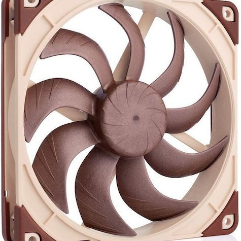 Noctua NF-A14x25 G2 LS-PWM Case Fan 140mm με Σύνδεση 4-Pin Καφέ