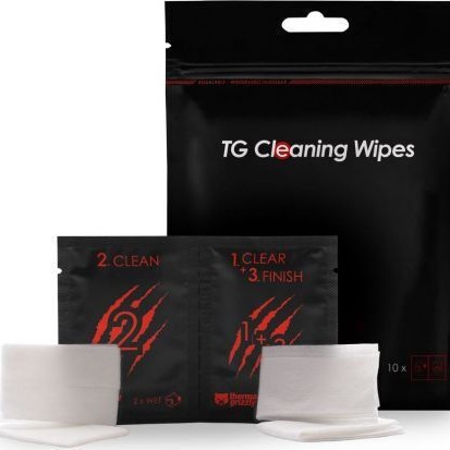 Thermal Grizzly Grizzly Tg Cleaning Wipes For Cpu 10ps (tg-cw-10)