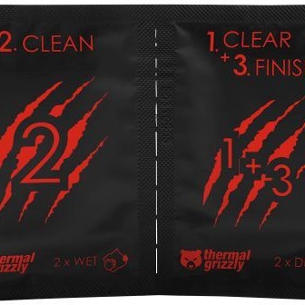 Thermal Grizzly Grizzly Tg Cleaning Wipes For Cpu 10ps (tg-cw-10)