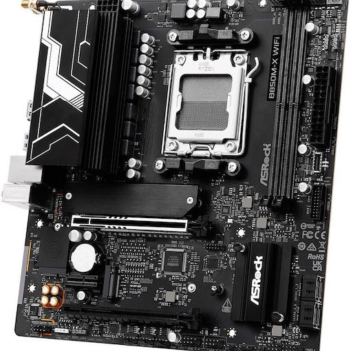ASRock B850M-X WiFi rev. 2.0 Motherboard Micro ATX με AMD AM5 Socket 90-MXBSH0-A0UAYZ