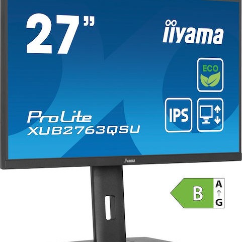 Iiyama ProLite XUB2763QSU-B1 IPS Monitor 27