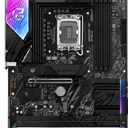 ASRock B860 Lightning WiFi Motherboard ATX με Intel 1851 Socket 90-MXBR20-A0UAYZ