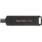 Patriot Rage R550 512GB USB 2.0 Stick με σύνδεση USB-A & USB-C Μαύρο