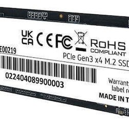 Patriot Viper P320 SSD 128GB M.2 NVMe PCI Express 3.0