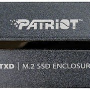 Patriot Θήκη για Σκληρό Δίσκο M.2 SATA III NVME με σύνδεση Type-C σε Γκρι χρώμα