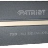 Patriot Θήκη για Σκληρό Δίσκο M.2 SATA III NVME με σύνδεση Type-C σε Γκρι χρώμα