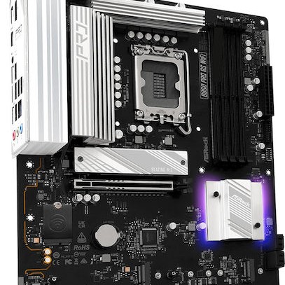 ASRock B860 Pro RS WiFi Motherboard ATX με Intel 1851 Socket 90-MXBRK-A0UAYZ