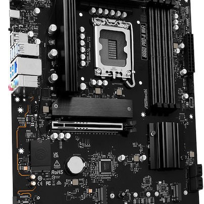 ASRock B860 Pro-A WiFi Motherboard ATX με Intel 1851 Socket 90-MXBRL-A0UAYZ
