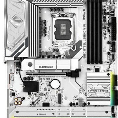 ASRock B860 Steel Legend WIFI Motherboard ATX με Intel 1851 Socket