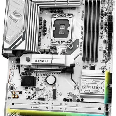 ASRock B860 Steel Legend WIFI Motherboard ATX με Intel 1851 Socket